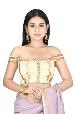 Partywear off shoulder blouse