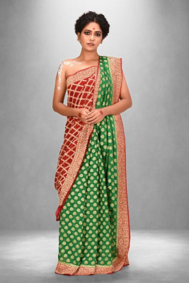 Georgette khaddi Banarasi