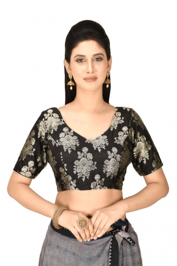 Banarasi silk blouse 01