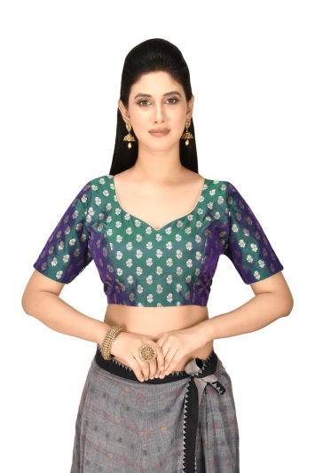 Banarasi silk designer blouse