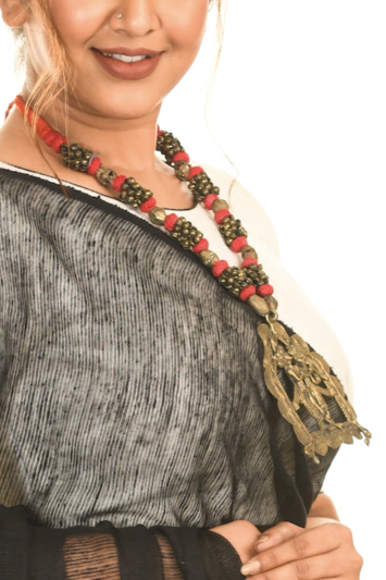 Dogra Durga Pendant Set