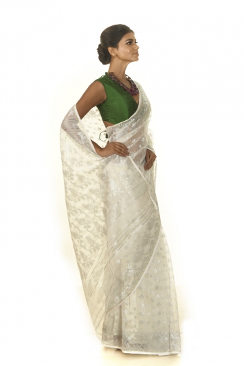 Pure Raw Silk Designer Saree Blouse