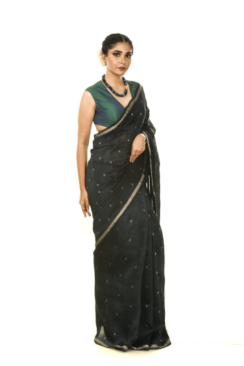 Designer Raw Silk Blouse