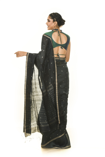 Designer Raw Silk Blouse