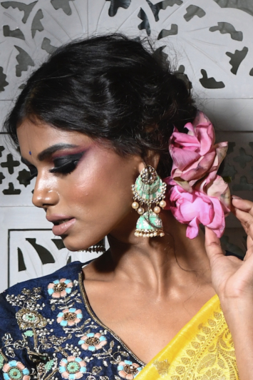 Kundan Stone Jaipur Earrings