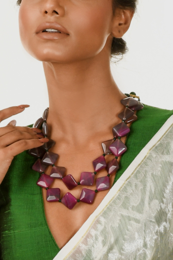 Mother of Pearl 3 Layer Necklace