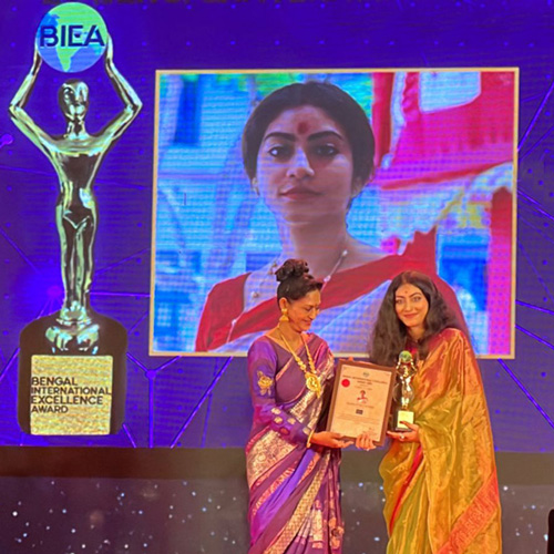 Our Founder, Sulagna Ray Bhattacharjee, was awarded the Entrepreneur and Social Worker Award at the 2nd BIEA 2022