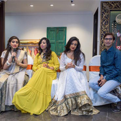 Launch of our store by Rituparna Sengupta, Reshmi Mitra and Avirup Sengupta